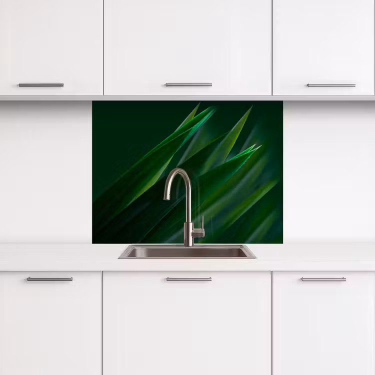 Revestimiento cocina - Naturaleza - Hierba - Verde oscuro — 3