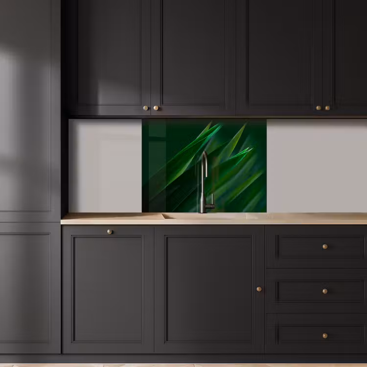 Revestimiento cocina - Naturaleza - Hierba - Verde oscuro — 5
