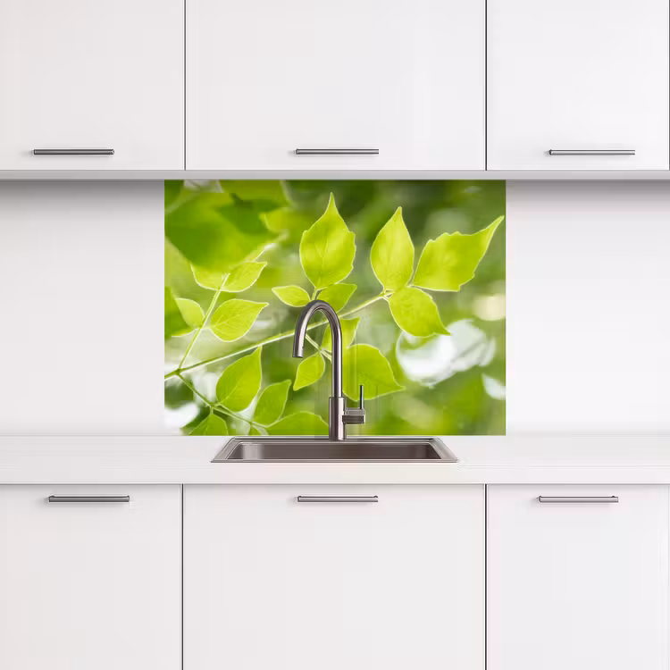 Revestimiento cocina - Naturaleza - Primavera - Verde - Hojas — 3