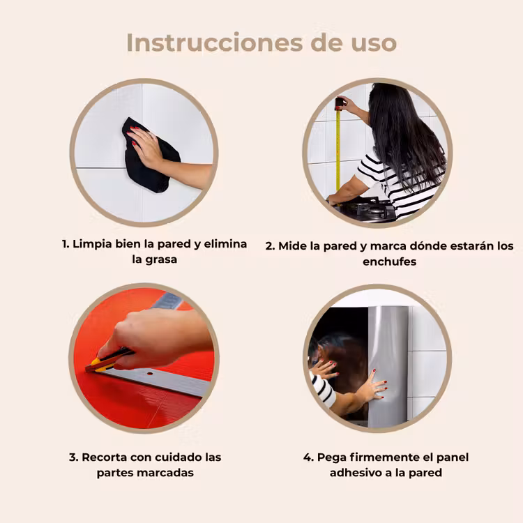 Revestimiento cocina - Caballo - Animales - Negro — 8