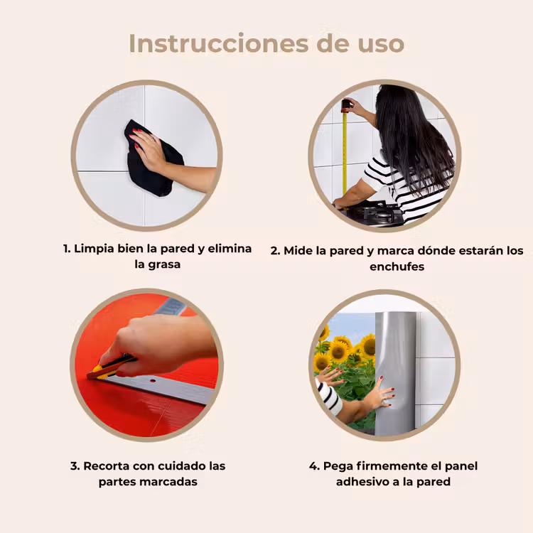 Revestimiento cocina - Girasoles - Amarillo - Naturaleza — 8