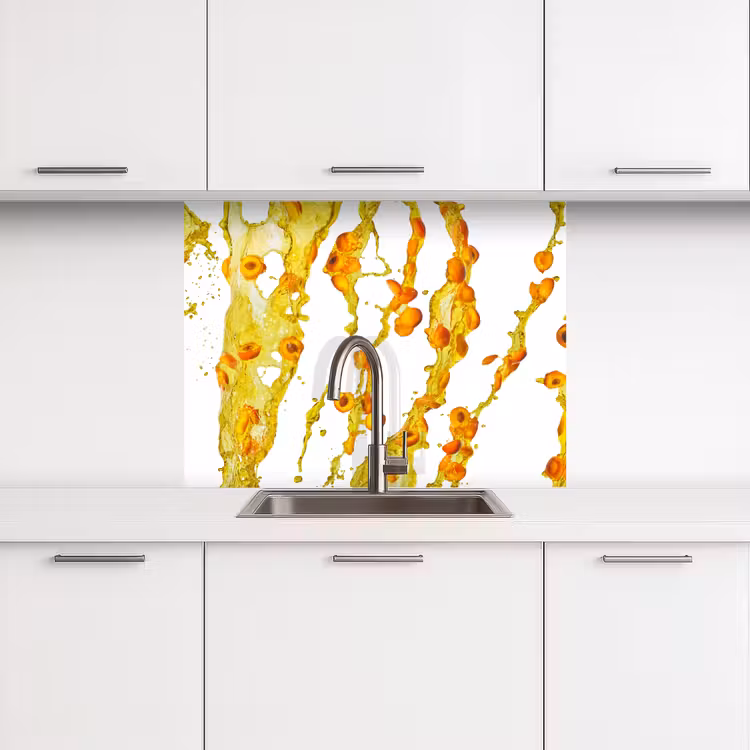 Revestimiento cocina - Naranja - Amarillo - Splash - Fruta — 3
