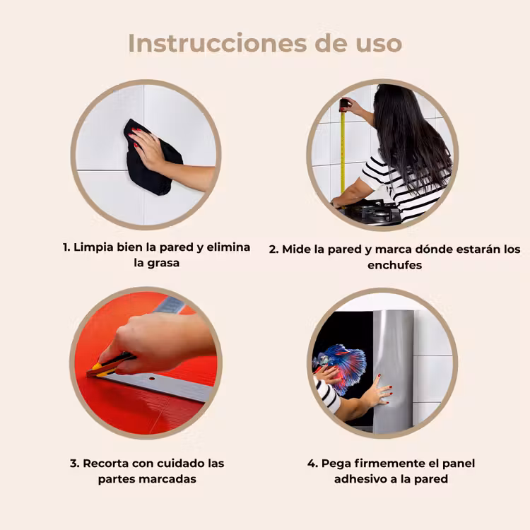 Revestimiento cocina - Peces - Coloridos - Animales — 8