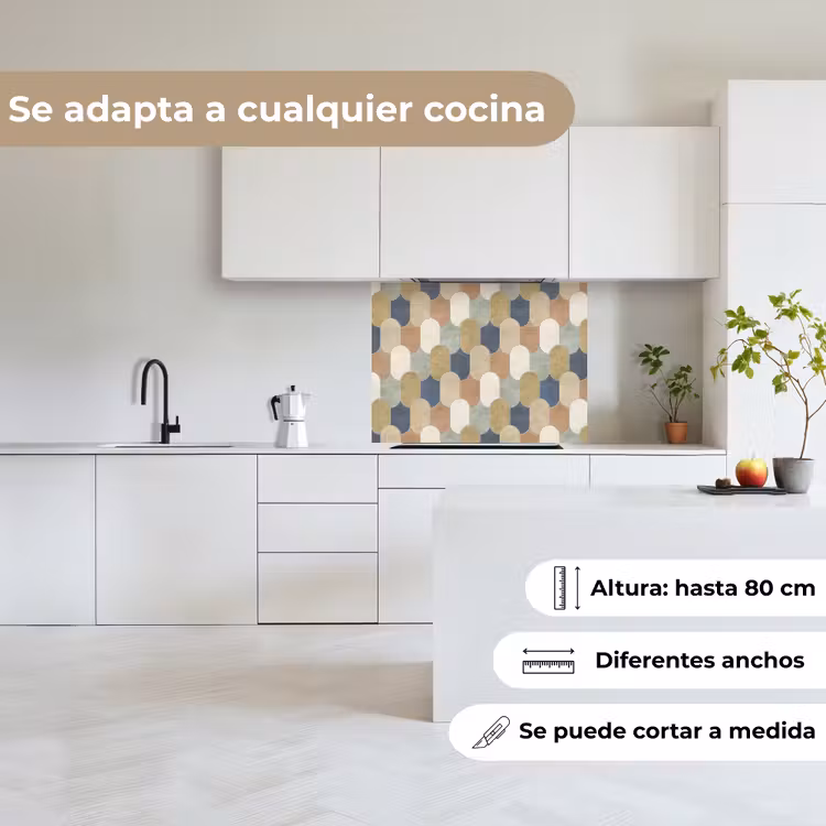 Revestimiento cocina - Armonía - Patrón - Colorido — 6
