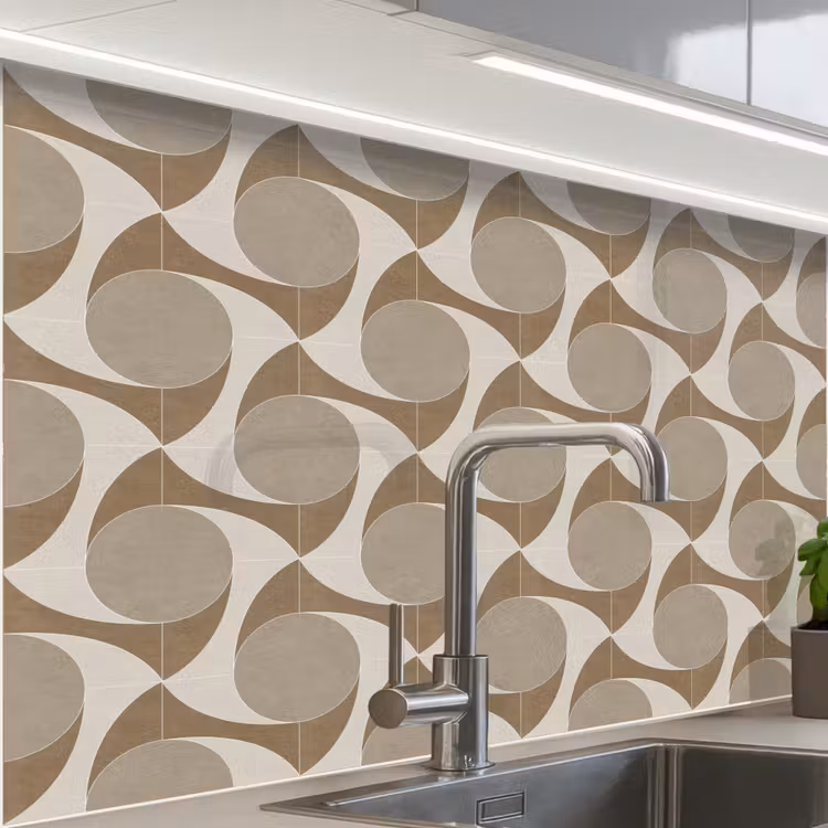 Revestimiento cocina - Atemporal - Equilibrio - Beige - Topo — 1