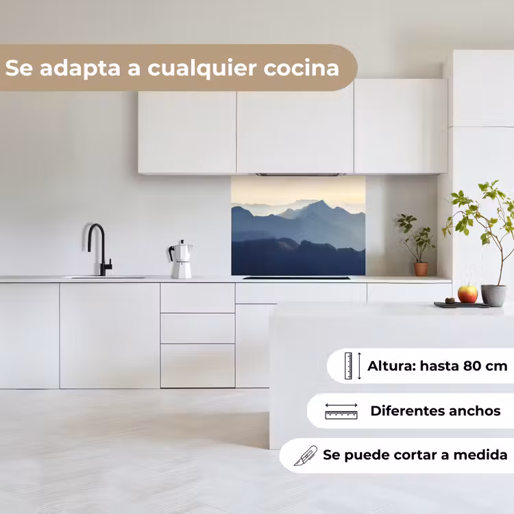 Revestimiento cocina - Paisaje - Montañas - Verde - Naturaleza — 6