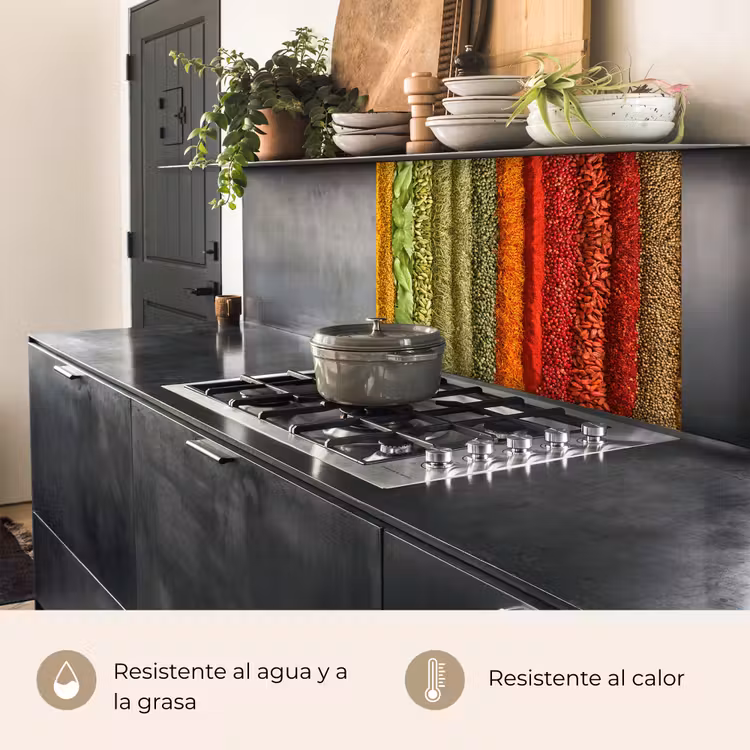 Revestimiento cocina - Hierbas - Especias - Colorido — 4