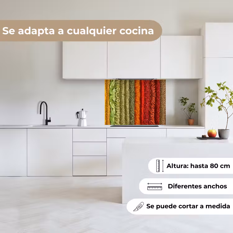 Revestimiento cocina - Hierbas - Especias - Colorido — 6