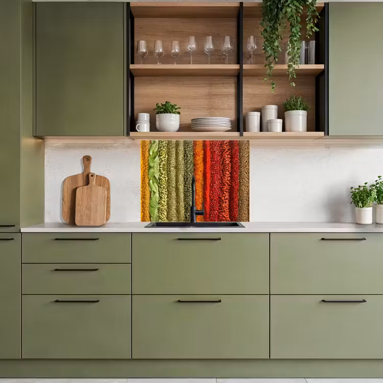 Revestimiento cocina - Hierbas - Especias - Colorido — 7