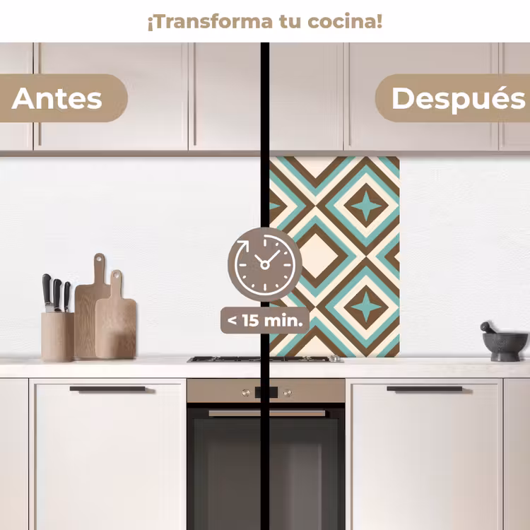 Revestimiento cocina - 50s - Estrella - Diseño — 2