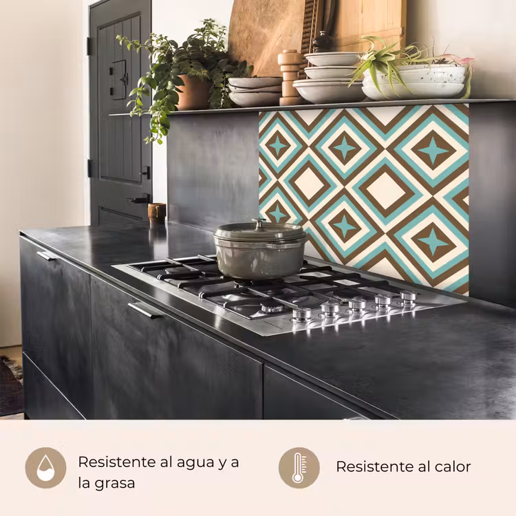 Revestimiento cocina - 50s - Estrella - Diseño — 4