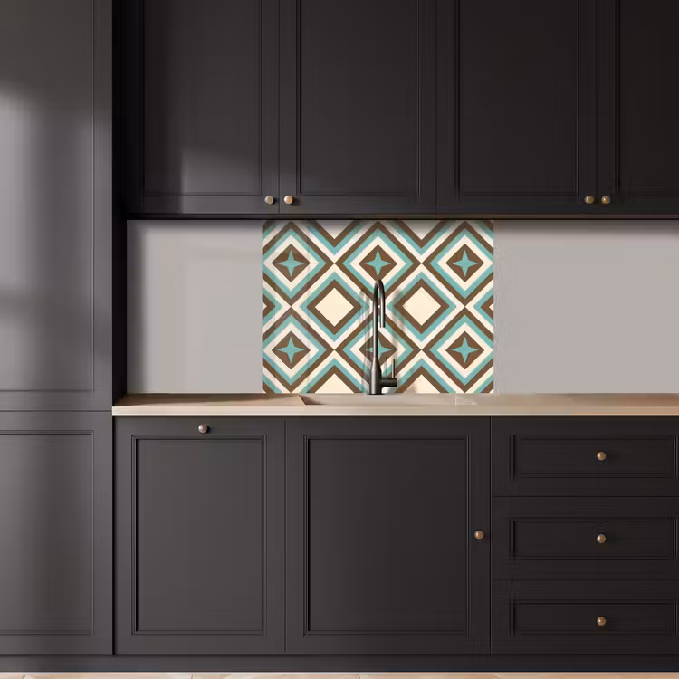Revestimiento cocina - 50s - Estrella - Diseño — 5