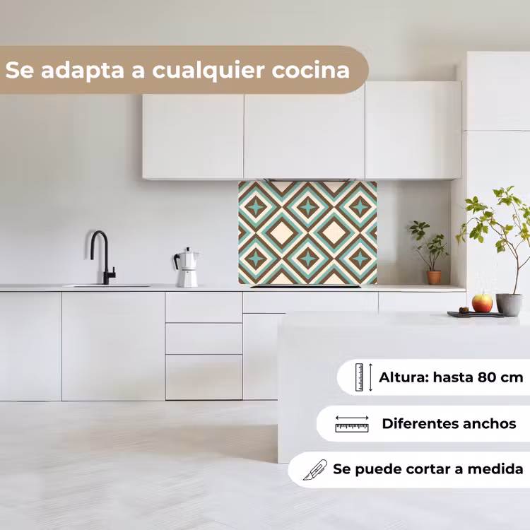 Revestimiento cocina - 50s - Estrella - Diseño — 6