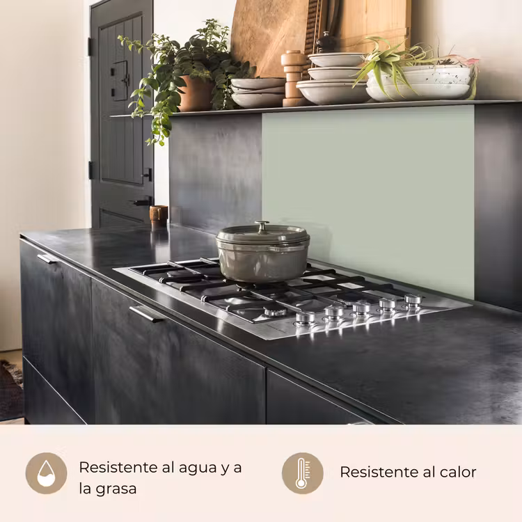 Revestimiento cocina - Verde menta - Color sólido — 4