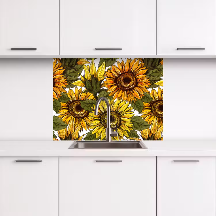 Revestimiento cocina - Girasol - Vintage - Diseño — 3