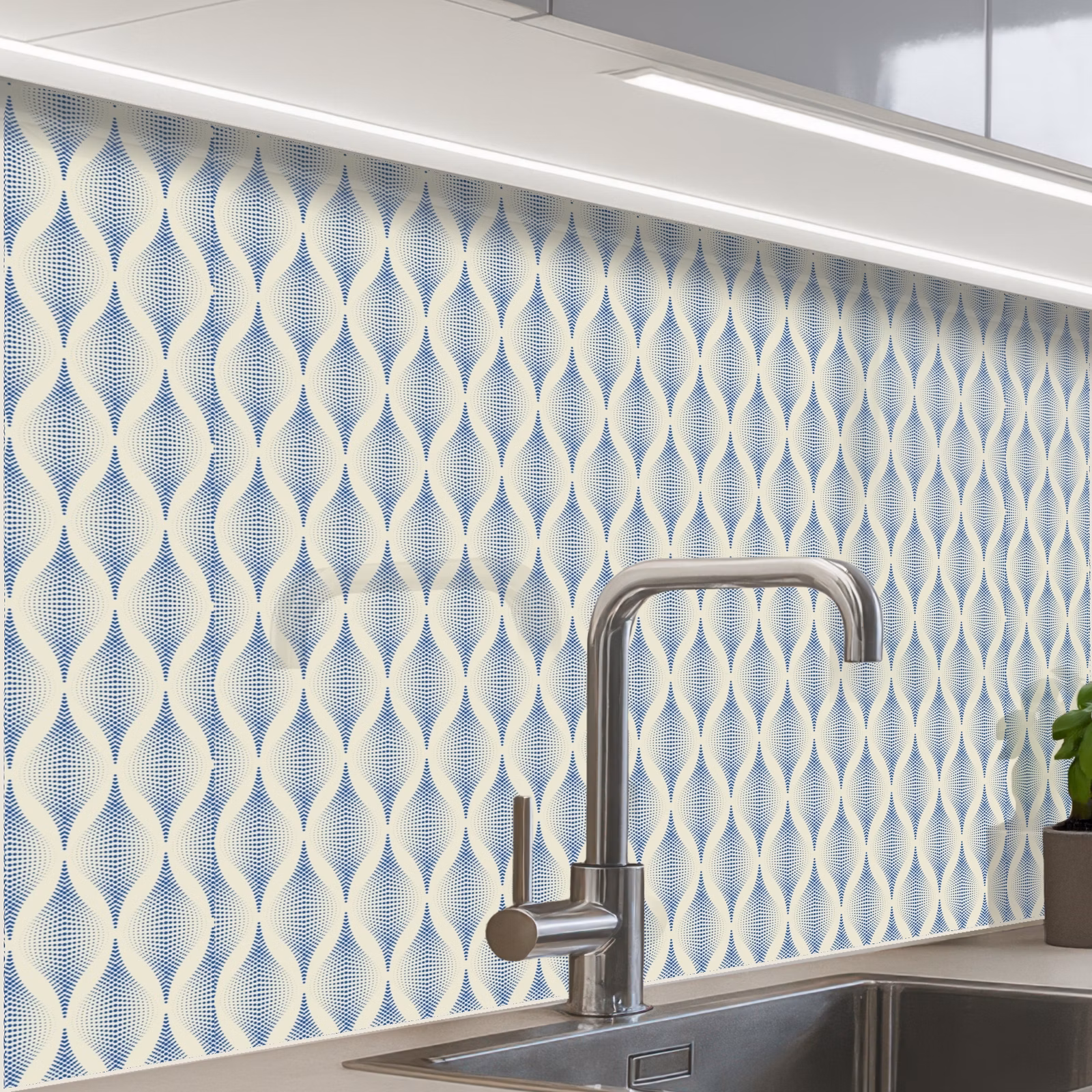 Revestimiento cocina - Diseño - Vintage - Abstracto — 1