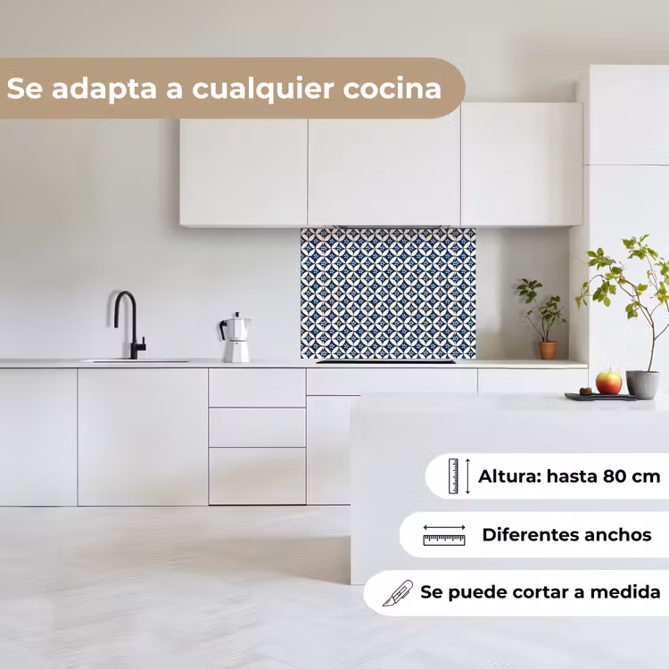 Revestimiento cocina - Japón - Patrones - Azul — 6