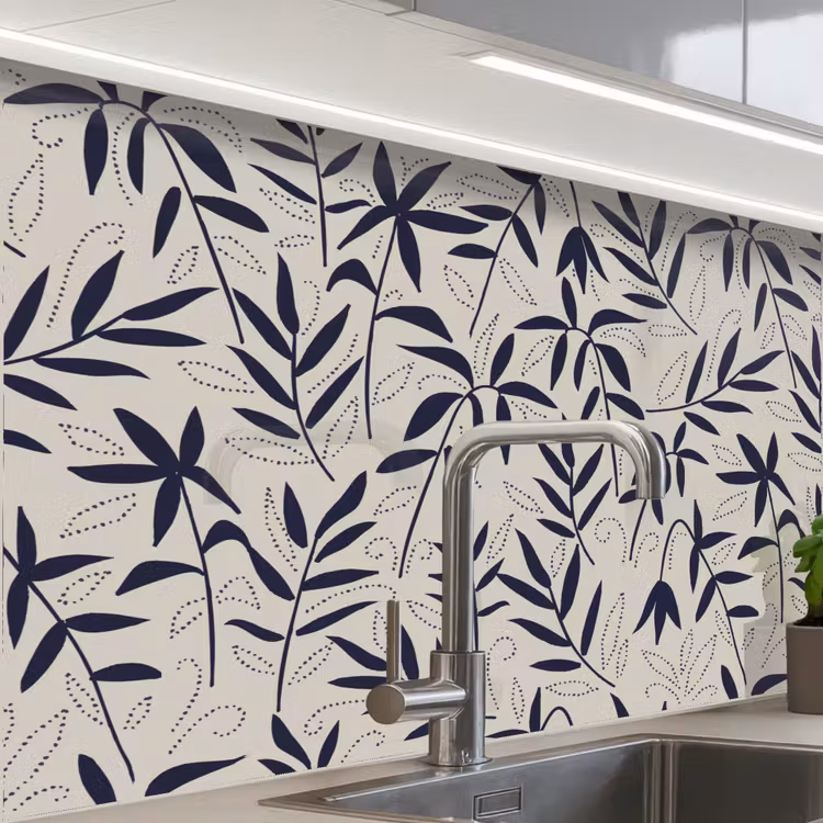 Revestimiento cocina - Plantas - Japón - Patrones — 1