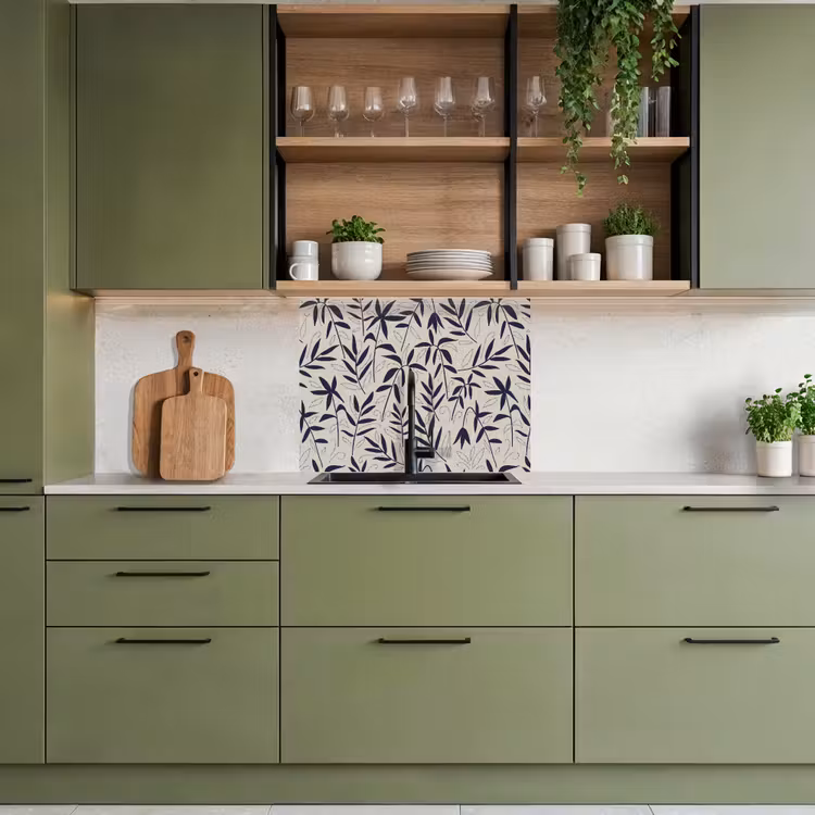 Revestimiento cocina - Plantas - Japón - Patrones — 7