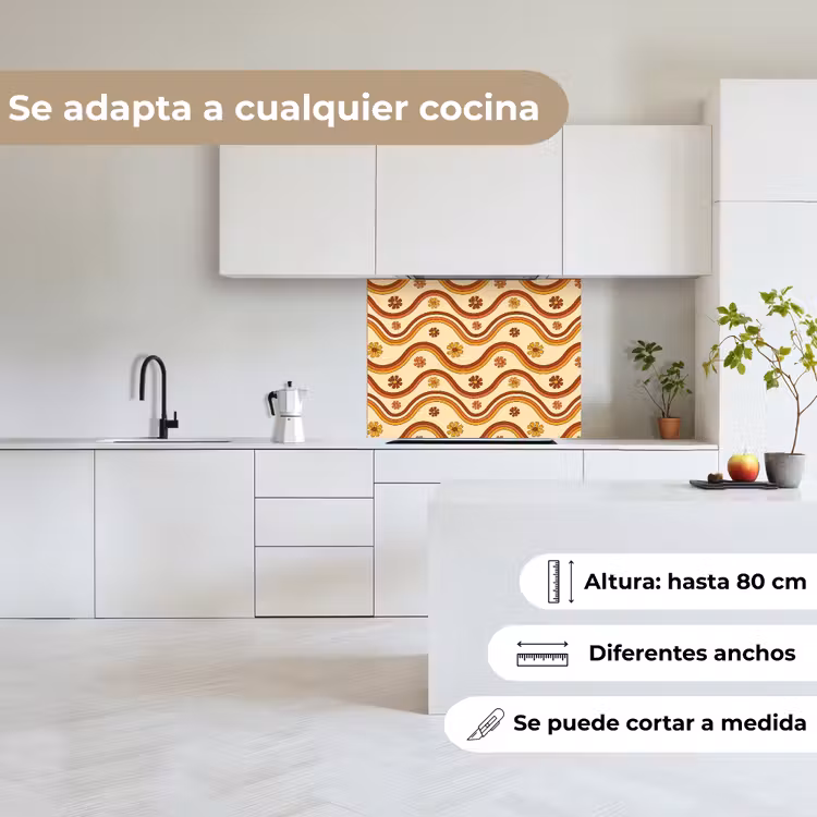 Revestimiento cocina - Vintage - Patrones - Arco Iris — 6