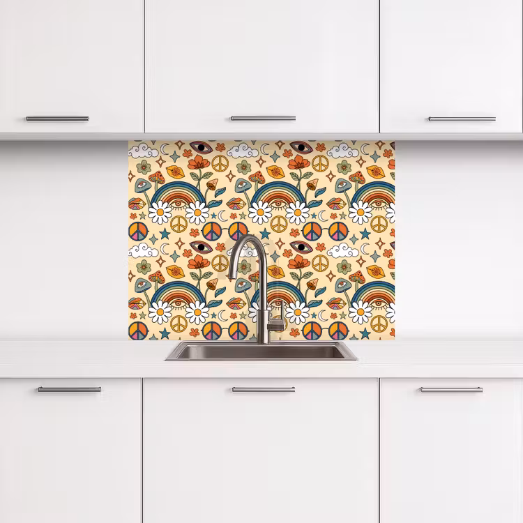 Revestimiento cocina - Vintage - Patrones - Verano — 3