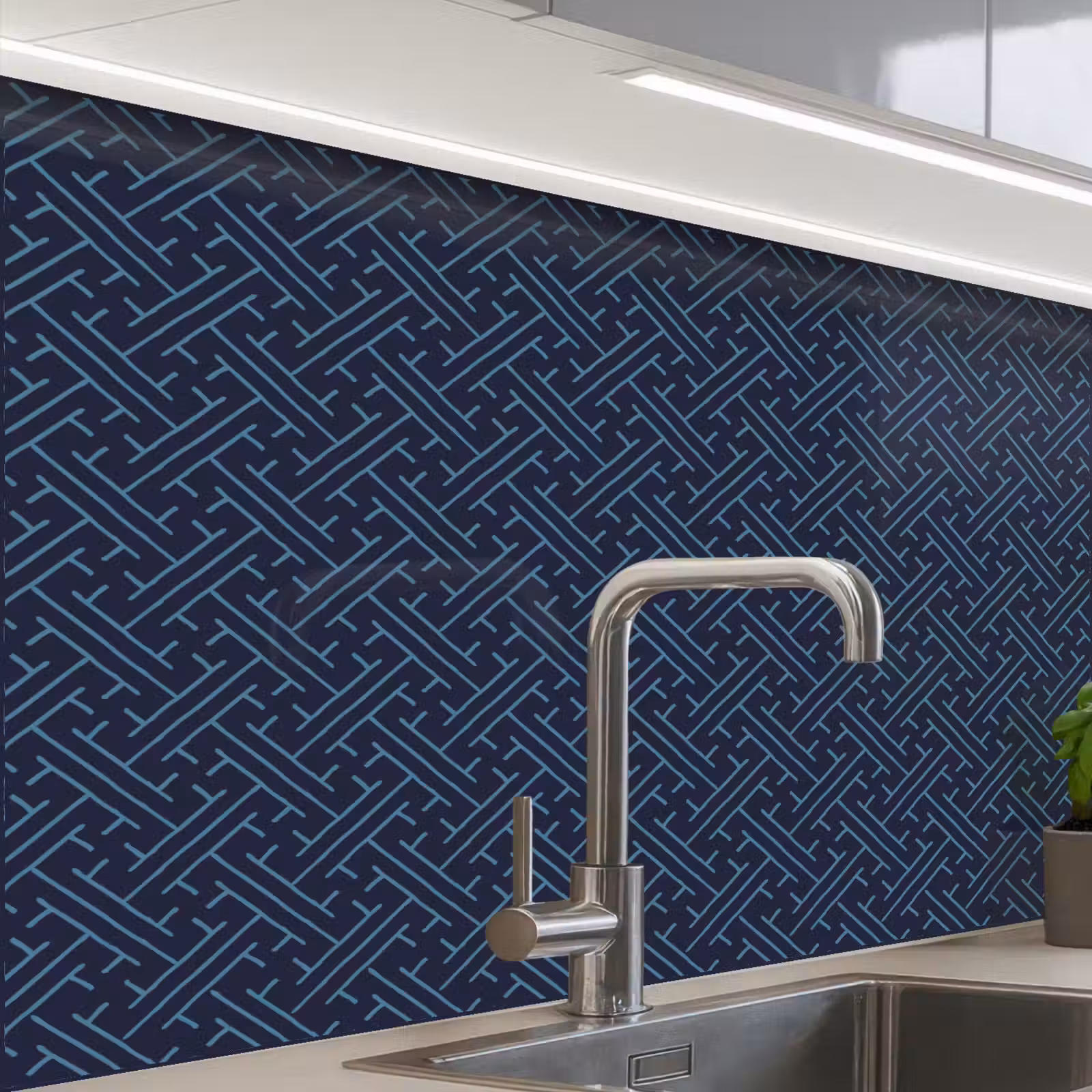 Revestimiento cocina - Japonés - Patrones - Geometría — 1