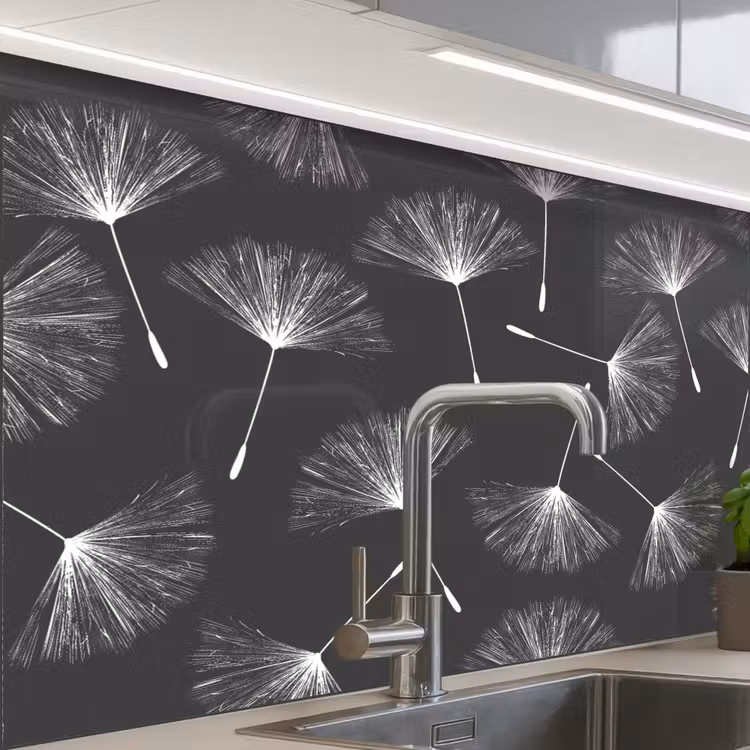 Revestimiento cocina - Diseño - Diente de león - Planta — 1