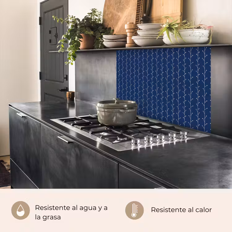 Revestimiento cocina - Plantas - Patrón - Japón — 4