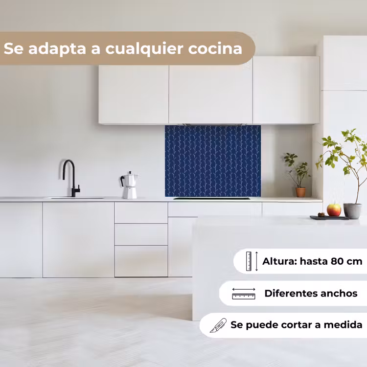 Revestimiento cocina - Plantas - Patrón - Japón — 6