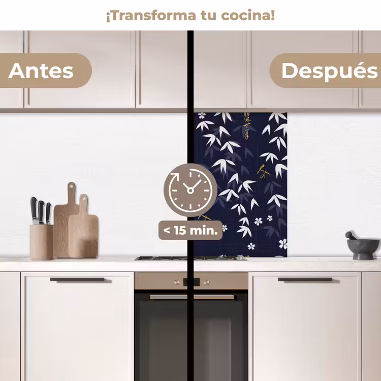 Revestimiento cocina - Sakura - Flor - Patrón - Japón — 2