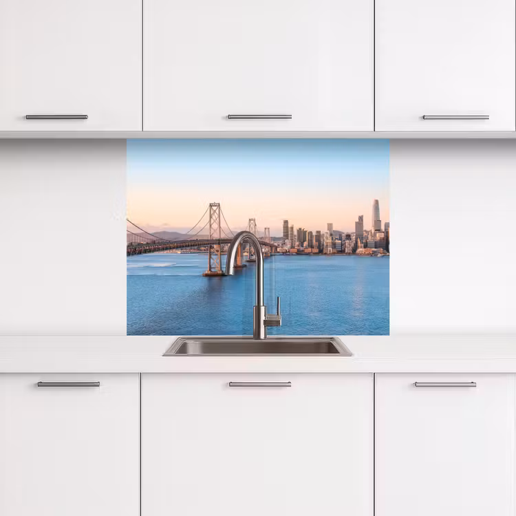 Revestimiento cocina - Agua - Puente - Horizonte - Moderno — 3
