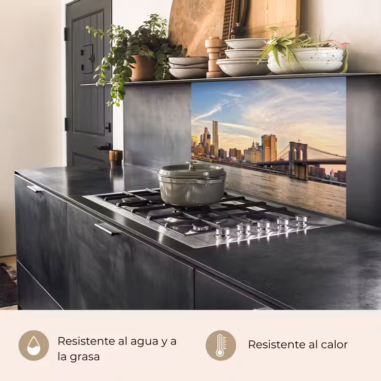 Revestimiento cocina - Skyline - Nueva York - Puente - Rascacielos — 4