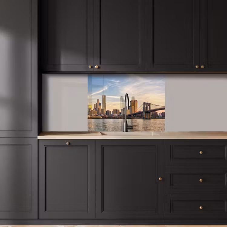 Revestimiento cocina - Skyline - Nueva York - Puente - Rascacielos — 5