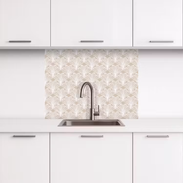 Revestimiento cocina - Vintage - Abanico -Crema — 3