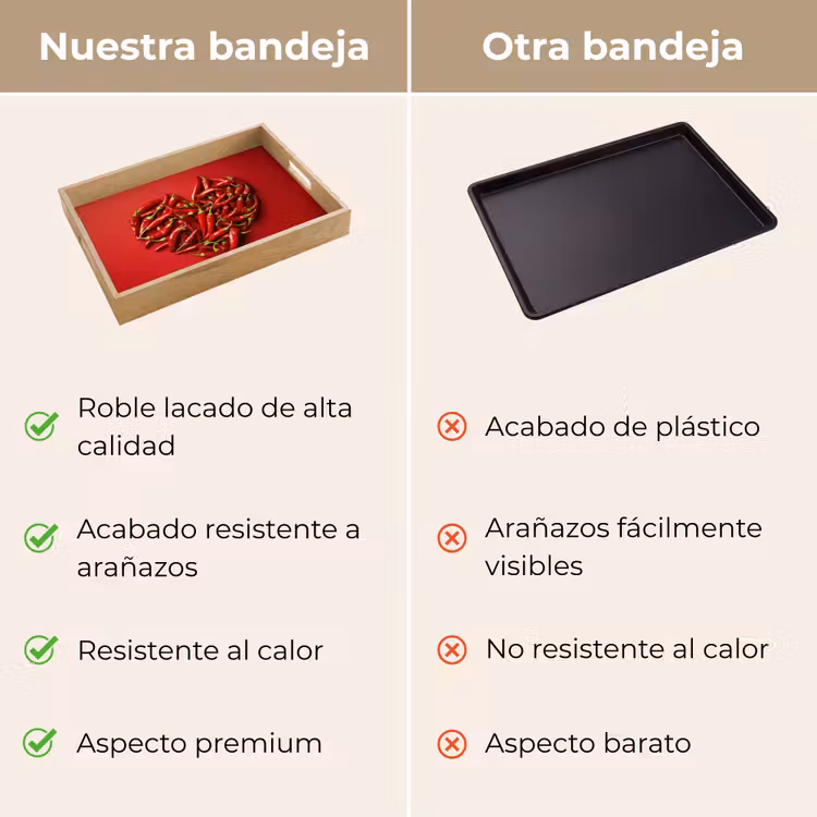 Bandeja - Pimientos - Rojos - Corazón — 9