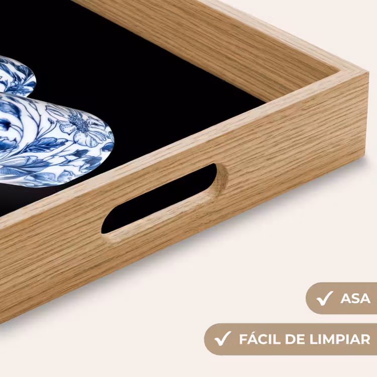Bandeja - Sushi - Azul de Delft - Arroz - Pescado - Elegante — 8