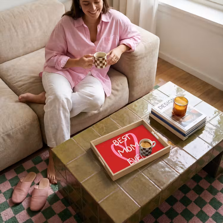 Bandeja - Madre - Cita - Corazón - Rojo — 4