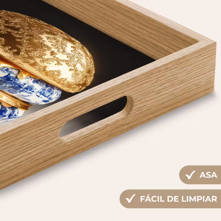 Bandeja - Azul de Delft - Oro - Citizen — 8