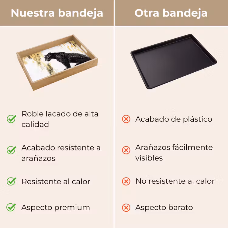 Bandeja - Pantera - Negro - Abstracto - Oro — 9
