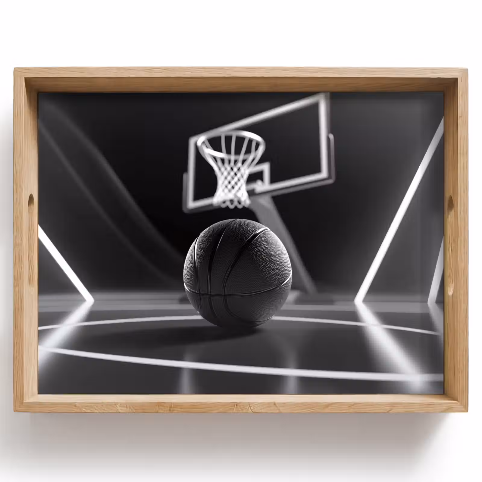 Bandeja - Baloncesto - Cancha de baloncesto - Líneas — 1