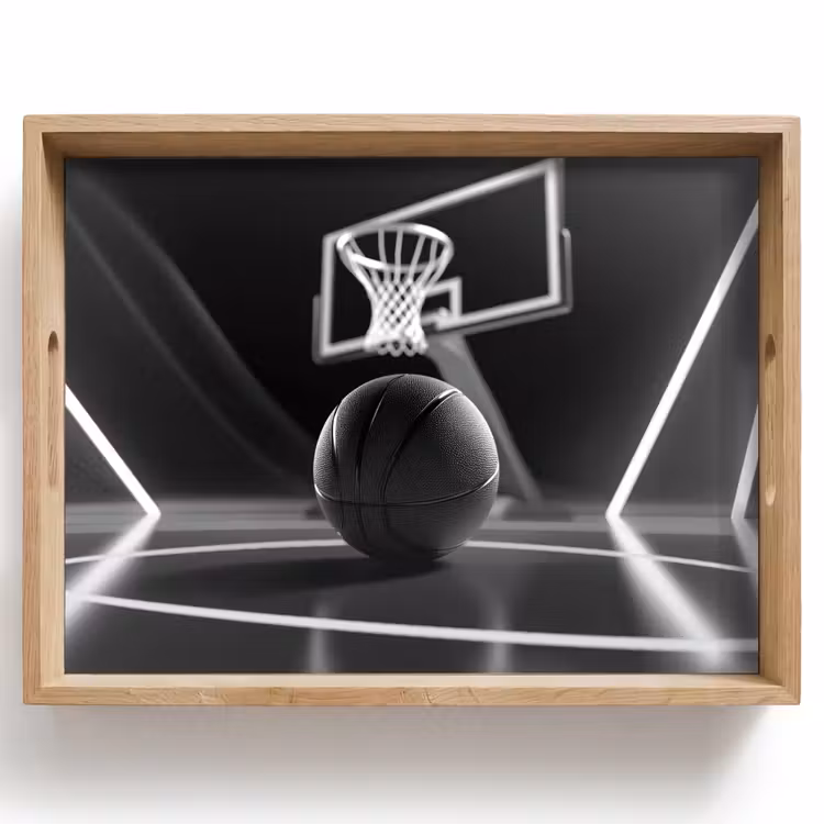 Bandeja - Baloncesto - Cancha de baloncesto - Líneas — 1