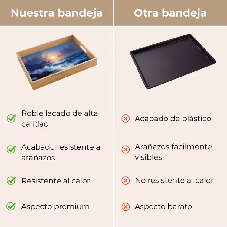 Bandeja - Olas - Mar - Colorido - Rocas — 9