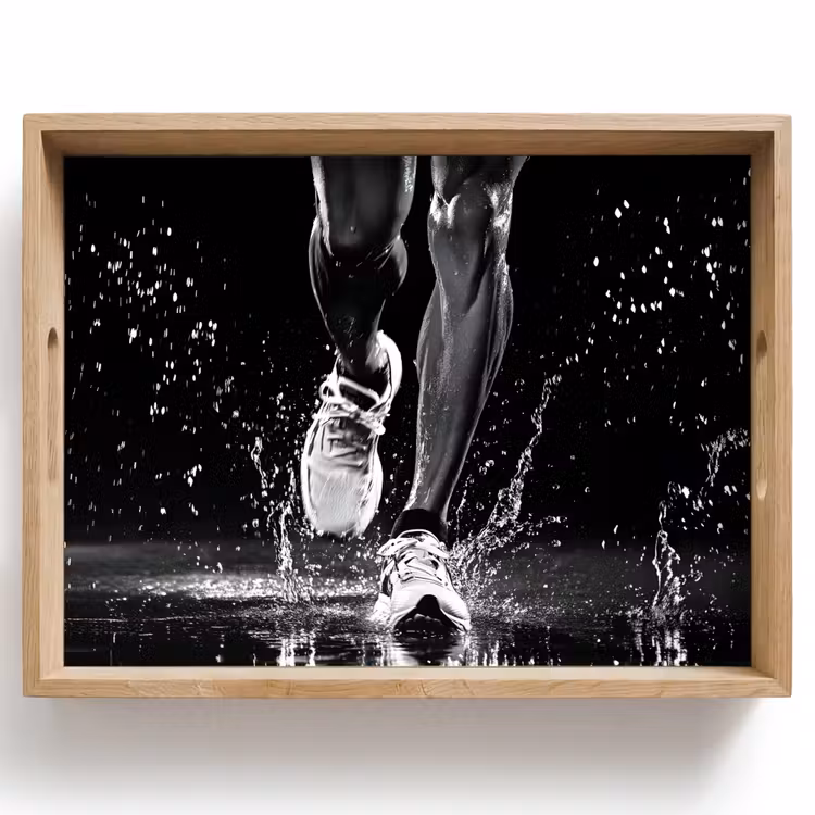 Bandeja - Zapatillas - Running - Drops - Negro — 1