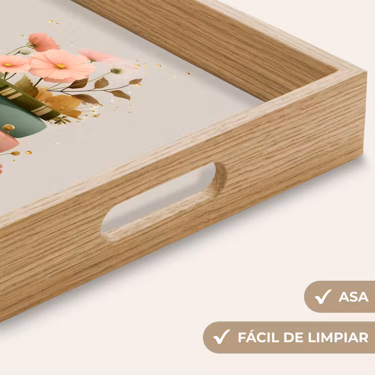 Bandeja - Libros - Pila - Flores - Colorido — 8