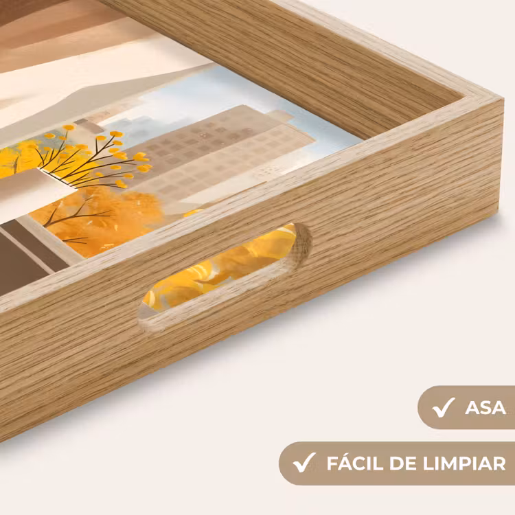 Bandeja - Té - Libro - Té - Otoño — 8