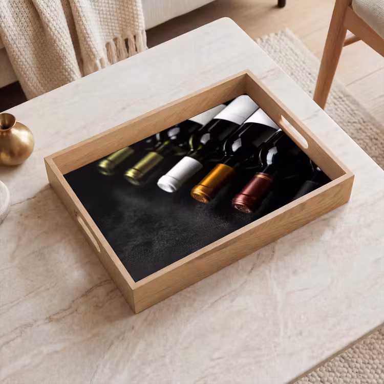 Bandeja - Vino - Botellas - Variedad - Sabores — 2