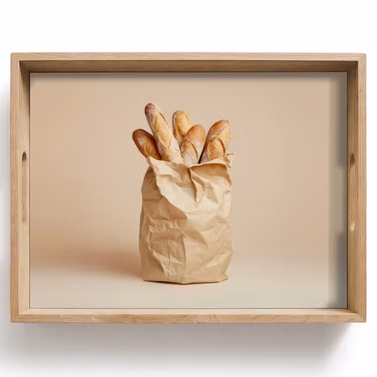 Bandeja - Baguette - Pan - Baguette - Beige — 1