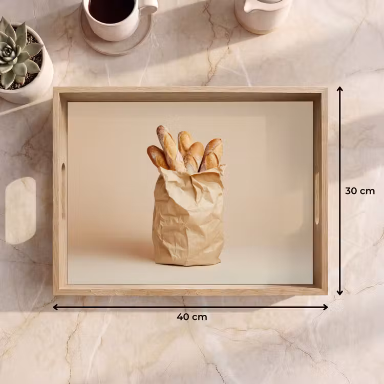 Bandeja - Baguette - Pan - Baguette - Beige — 7