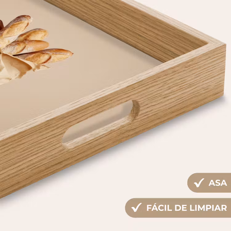 Bandeja - Baguette - Pan - Baguette - Beige — 8