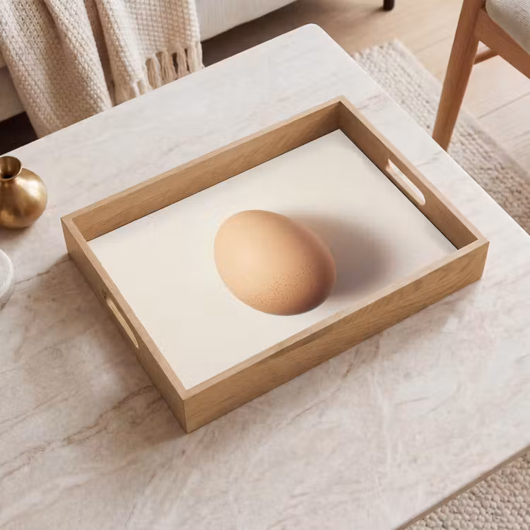 Bandeja - Huevo - Beige - Oval - Oval — 2